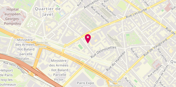 Plan de Domateq, 57 Rue Vasco de Gama, 75015 Paris