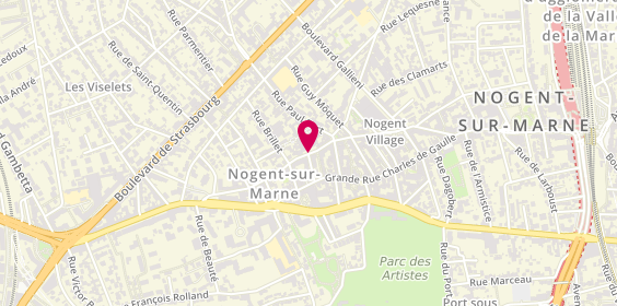 Plan de Nogenboss, 20 Rue des Héros Nogentais, 94130 Nogent-sur-Marne