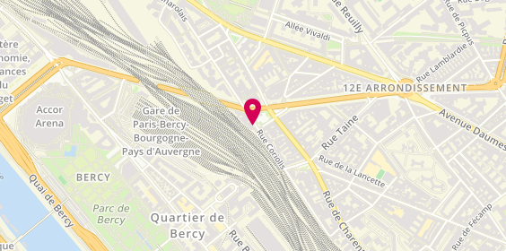 Plan de Benredjem Gabriel, 68 Boulevard Bercy, 75012 Paris