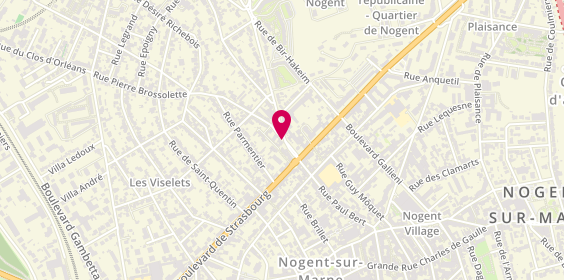 Plan de Sergelec, 3 Rue de Chateaudun, 94130 Nogent-sur-Marne