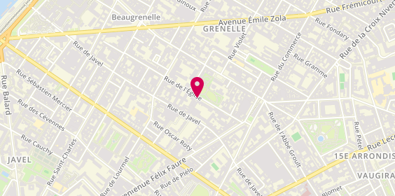 Plan de SACOFA, 56 Rue de l'Eglise, 75015 Paris