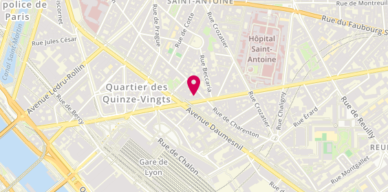 Plan de Etablissements Gilles, 116 Rue de Charenton, 75012 Paris