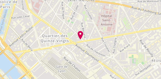 Plan de Gtb France, 120 Rue de Charenton, 75012 Paris
