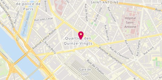 Plan de Electrosur, 8 Bis Rue Abel, 75012 Paris