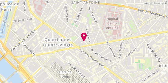 Plan de Kc Bat, 116 Rue de Charenton, 75012 Paris