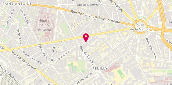 Plan de Renolia, 6 Cour Saint Eloi, 75012 Paris