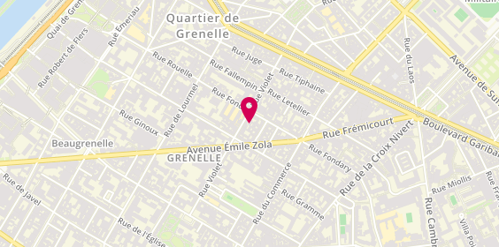 Plan de Agelect, 39 Rue Violet, 75015 Paris