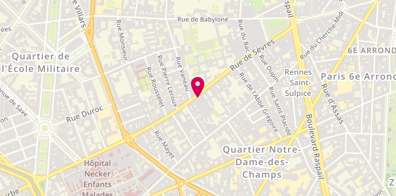 Plan de Jmfd, lotissement 1665
101 Rue de Sevres, 75006 Paris