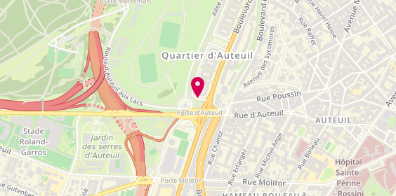 Plan de Electric Services, 2 Place Porte d'Auteuil, 75016 Paris