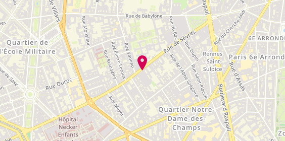 Plan de Atout Service Plus, 99 A 103 Chez Sofradom
99 Rue de Sevres, 75006 Paris