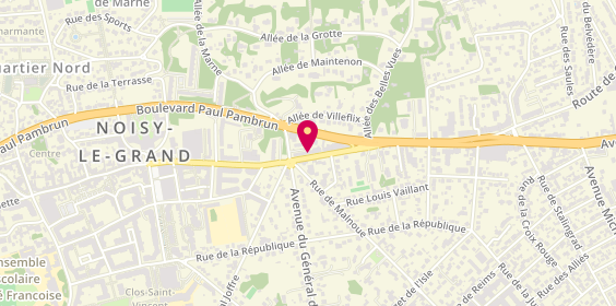 Plan de G2J-Elec, 21 avenue Emile Cossonneau, 93160 Noisy-le-Grand