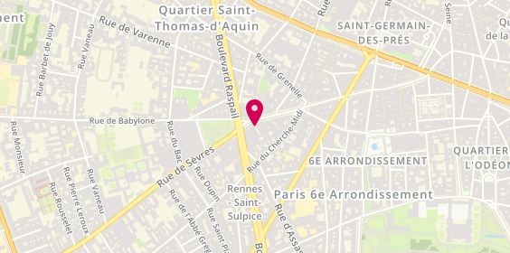 Plan de Artisans France Depannages, 19 Rue de Sèvres, 75006 Paris