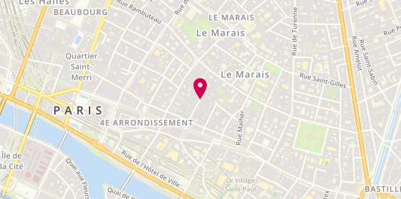 Plan de Hb Depannage, 20 Rue des Ecouffes, 75004 Paris