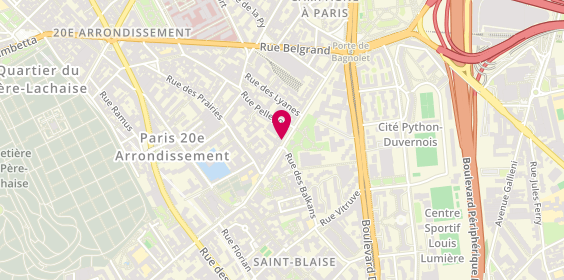 Plan de SABOU Traian, 139 Rue de Bagnolet, 75020 Paris