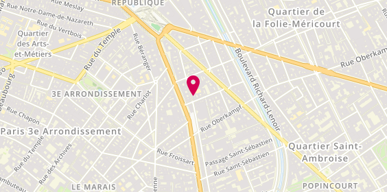 Plan de Lawan Multiservices, 122 Rue Amelot, 75011 Paris