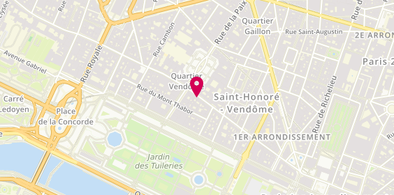 Plan de Rochd, 231 Rue Saint Honoré, 75001 Paris
