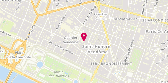 Plan de Decret Design, 10 place Vendôme, 75001 Paris