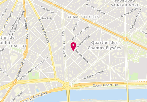 Plan de Or75, 11 Rue Marbeuf, 75008 Paris