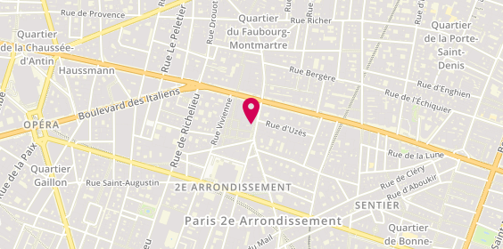 Plan de M.G Entreprises, 155 Rue Montmartre, 75002 Paris