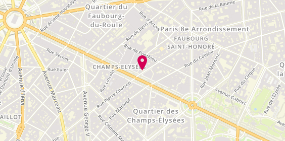 Plan de Thalie, Chez Abc Liv
128 Rue la Boetie, 75008 Paris