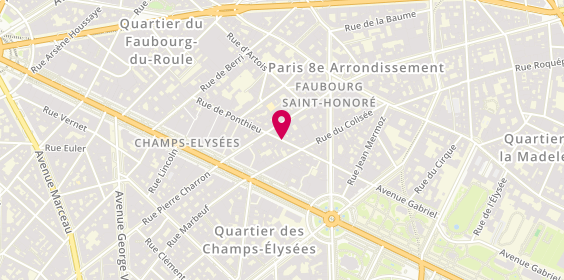Plan de Edvelec, 49-51 - Immeuble D
49Bis Rue de Ponthieu, 75008 Paris