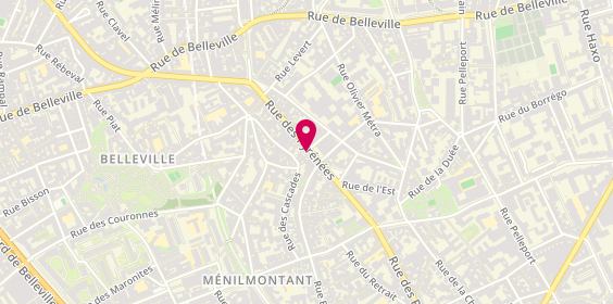 Plan de Merle, 345 Rue Pyrénées, 75020 Paris