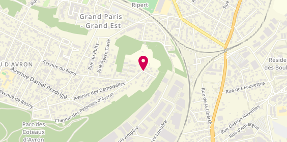 Plan de A.E.T, 3 Chemin Eaux, 93360 Neuilly-Plaisance