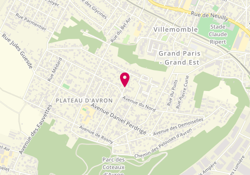 Plan de Viltard Maxime, 36 Avenue Ramiers, 93360 Neuilly-Plaisance
