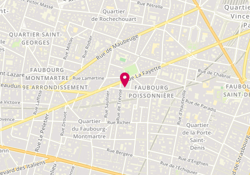Plan de Launay, 16 Rue Bleue, 75009 Paris