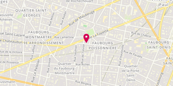 Plan de Launay, 16 Rue Bleue, 75009 Paris