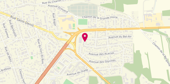 Plan de Ampelec, 18 Avenue Pâquerettes, 77400 Lagny-sur-Marne