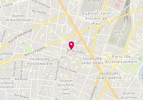 Plan de Prospel, Chez Cef
28 Rue de Chabrol, 75010 Paris