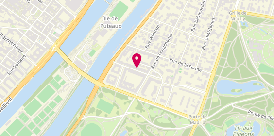 Plan de Bagatelle Electricité et Renovation, 12 Rue Ernest Deloison, 92200 Neuilly-sur-Seine