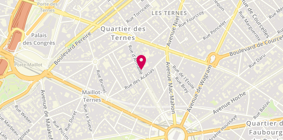 Plan de Artisan Rosio, 6 Rue d'Armaille, 75017 Paris