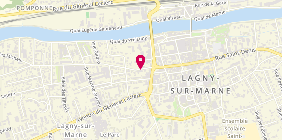 Plan de Atout Service Plus, 7-9
7 Avenue Marechal Lattre de Tassigny, 77400 Lagny-sur-Marne