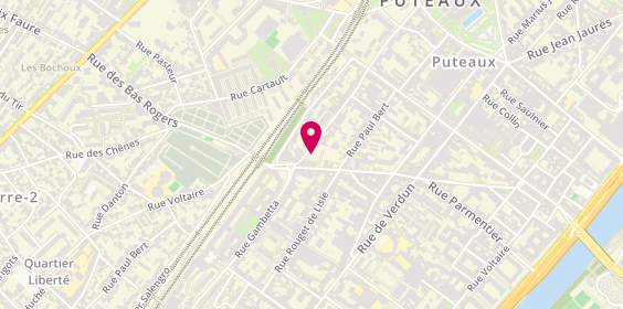 Plan de Il-Renove | Électricien & Peintre | Puteaux et Neuilly-sur-Seine, 8 Rue Victor Hugo, 92800 Puteaux