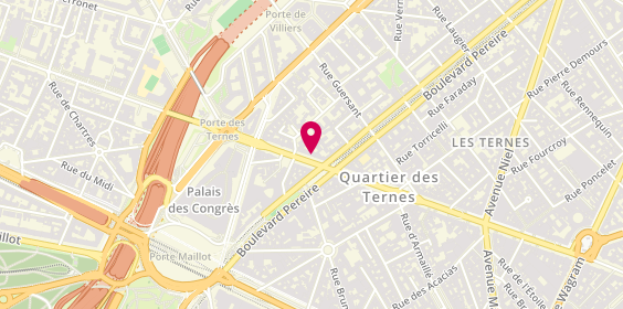 Plan de Ampelec, 88 Avenue des Ternes, 75017 Paris