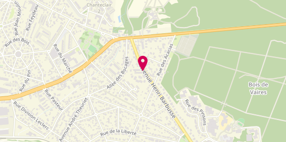 Plan de BENEL Augustin, 55 Avenue Henri Barbusse, 77360 Vaires-sur-Marne