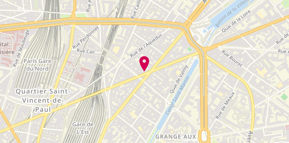 Plan de Idelec, 221 Rue la Fayette, 75010 Paris