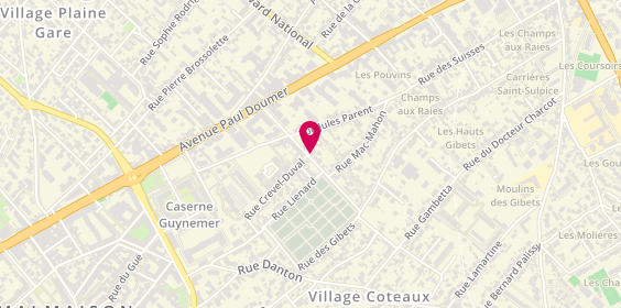 Plan de VERLAQUE Thierry, 37 Rue Auguste Neveu, 92500 Rueil-Malmaison