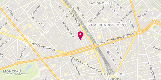 Plan de E.B.S - Electric Business Services, 10 Rue de Cheroy, 75017 Paris