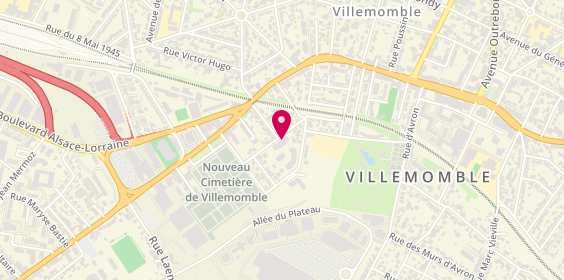 Plan de Entreprise Polin, 9 Rue du Dr Calmette, 93250 Villemomble