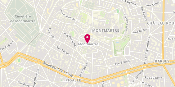 Plan de Pdr, 48 Rue des 3 Frères, 75018 Paris