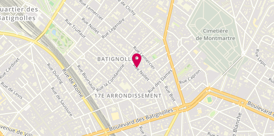 Plan de Lumea, 23 Rue Nollet, 75017 Paris