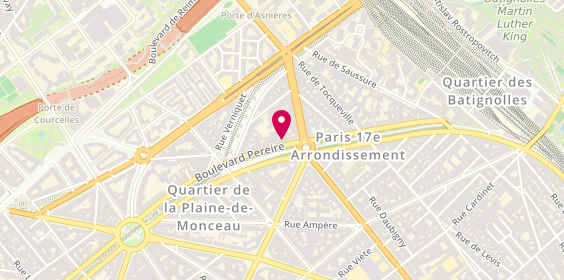 Plan de Soc Electricite Batiment Industrie, 56 Boulevard Pereire, 75017 Paris