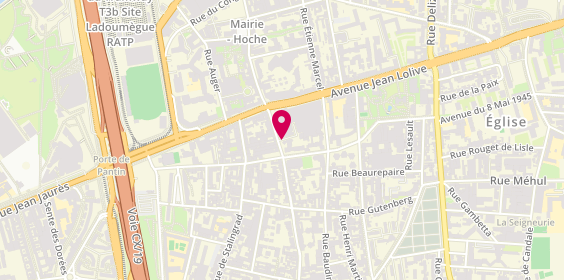 Plan de ABID Youcef, 25 Rue du Pré Saint-Gervais, 93500 Pantin