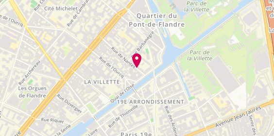 Plan de ROGELEC, 8 Bis Rue de Nantes, 75019 Paris