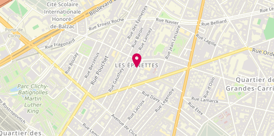 Plan de Toutelec Developpement, 105 Rue des Moines, 75017 Paris