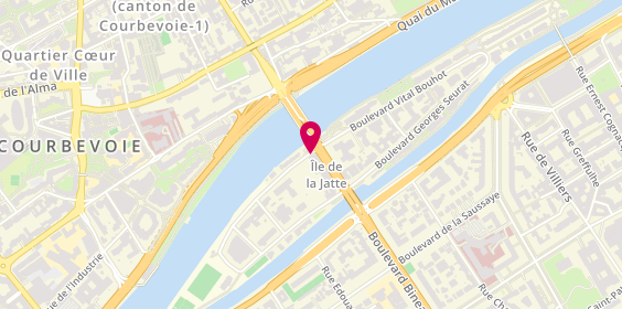 Plan de Jattelec Sté, 1 Bis Boulevard Paul Emile Victor, 92200 Neuilly-sur-Seine