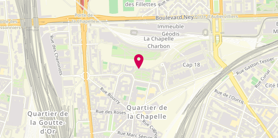 Plan de Volt Company, 11 Rue Croix Moreau, 75018 Paris